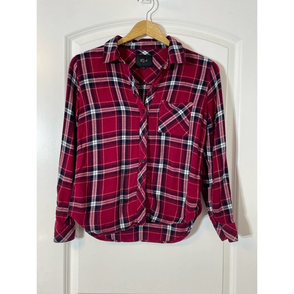 Rails Red Plaid Hunter Cabin Core Button Down Shirt, Size Small - Picture 2 of 8